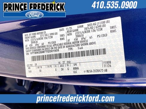 New 2026 Ford F250 Lariat w/ Lariat Ultimate Package image 12