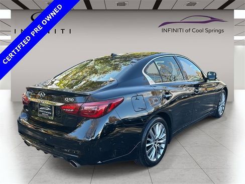 Certified 2023 INFINITI Q50 Luxe w/ Cargo Package image 7