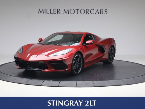 Used 2021 Chevrolet Corvette Stingray Preferred Cpe w/ Battery Protection Package RWD image 1