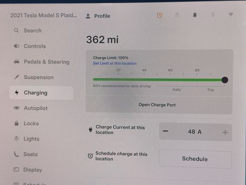 Used 2021 Tesla Model S Plaid image 2