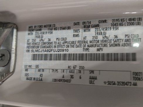 Used 2015 Lincoln MKC FWD w/ Equipment Group 102A Reserve image 33