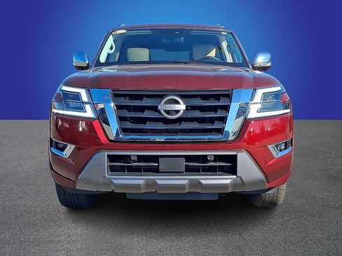 Used 2022 Nissan Armada Platinum w/ Captain's Chairs Package AWD/4WD image 2