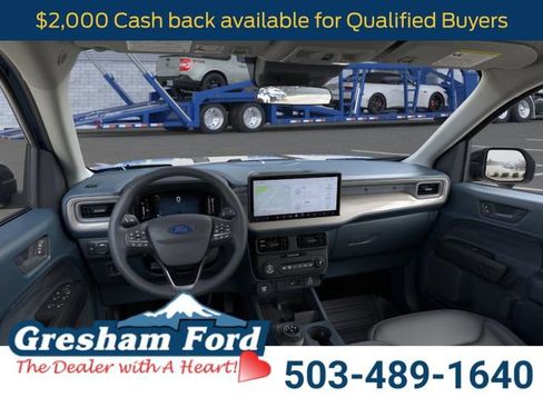 New 2025 Ford Maverick Lariat w/ Black Appearance Package image 9