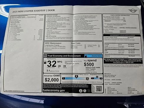 Used 2025 MINI Cooper 2-Door Hardtop image 17