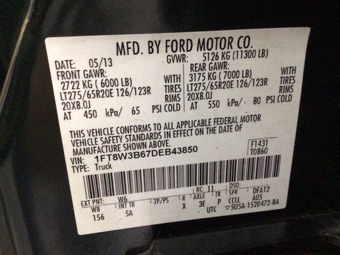 Used 2013 Ford F350 Lariat w/ Lariat Ultimate Pkg image 35