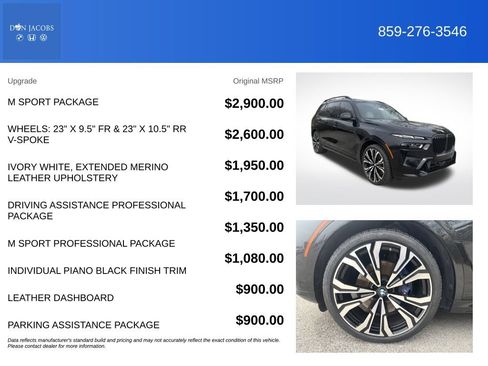Used 2023 BMW X7 xDrive40i w/ M Sport Package AWD/4WD image 5