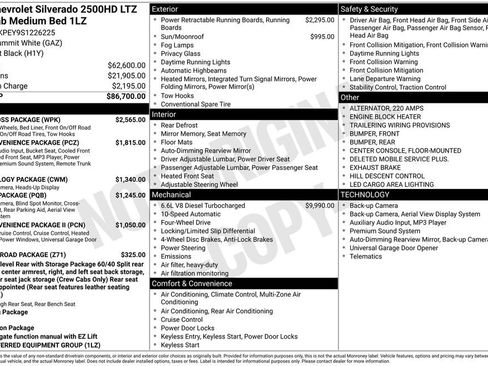 New 2025 Chevrolet Silverado 2500 LTZ w/ Trail Boss Package AWD/4WD image 49