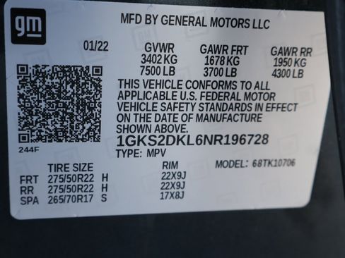 Used 2022 GMC Yukon Denali w/ Advanced Technology Package image 31