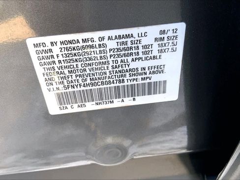 Used 2012 Honda Pilot Touring image 31