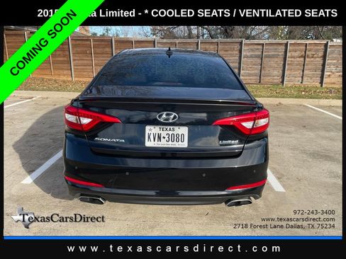 Used 2015 Hyundai Sonata Limited w/ Option Group 06 image 5
