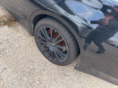 Used 2018 INFINITI Q50 Red Sport 400 w/ Sensory Package (Sport) image 9