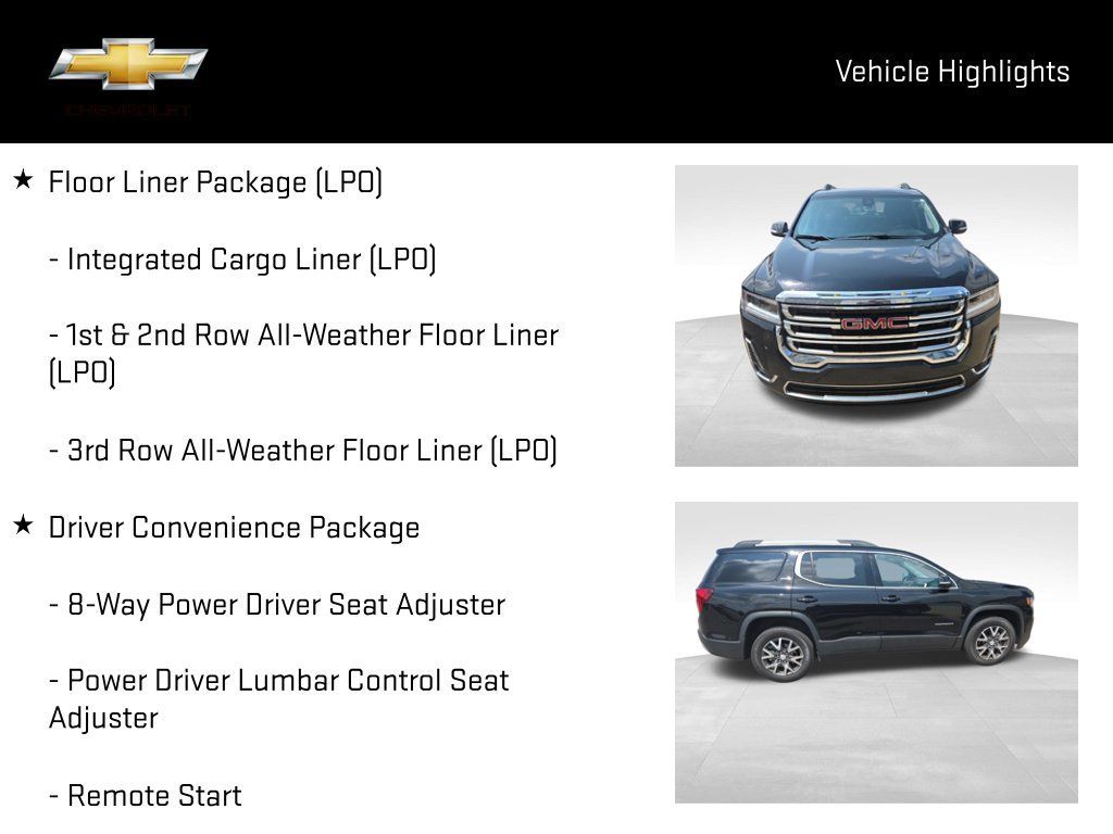 Used 2023 GMC Acadia SLE w/ Driver Convenience Package FWD image 20