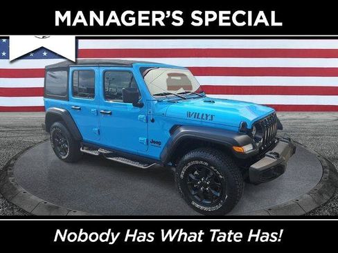 Certified 2021 Jeep Wrangler Unlimited Sport AWD/4WD image 1