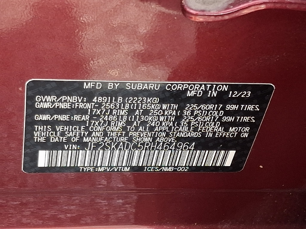 Certified 2024 Subaru Forester Premium AWD/4WD image 28