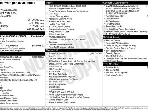 Used 2018 Jeep Wrangler Unlimited Sahara image 12