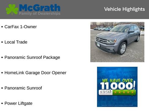 Used 2019 Volkswagen Atlas SE image 5