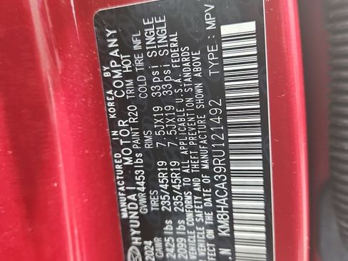 Certified 2024 Hyundai Kona N Line AWD/4WD image 30