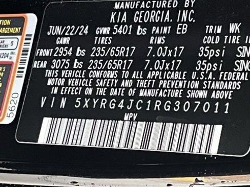 Used 2024 Kia Sorento LX image 34