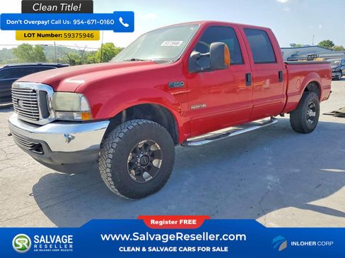 Used 2003 Ford F250 4x4 Crew Cab Super Duty image 1