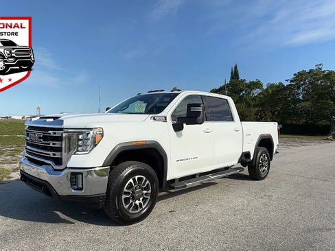 Used 2021 GMC Sierra 2500 SLE w/ SLE Value Package; AWD/4WD image 1