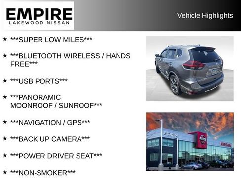 Used 2019 Nissan Rogue SL w/ Premium Package AWD/4WD image 2