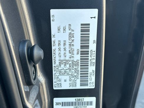 Certified 2026 Toyota Tundra SR AWD/4WD image 28