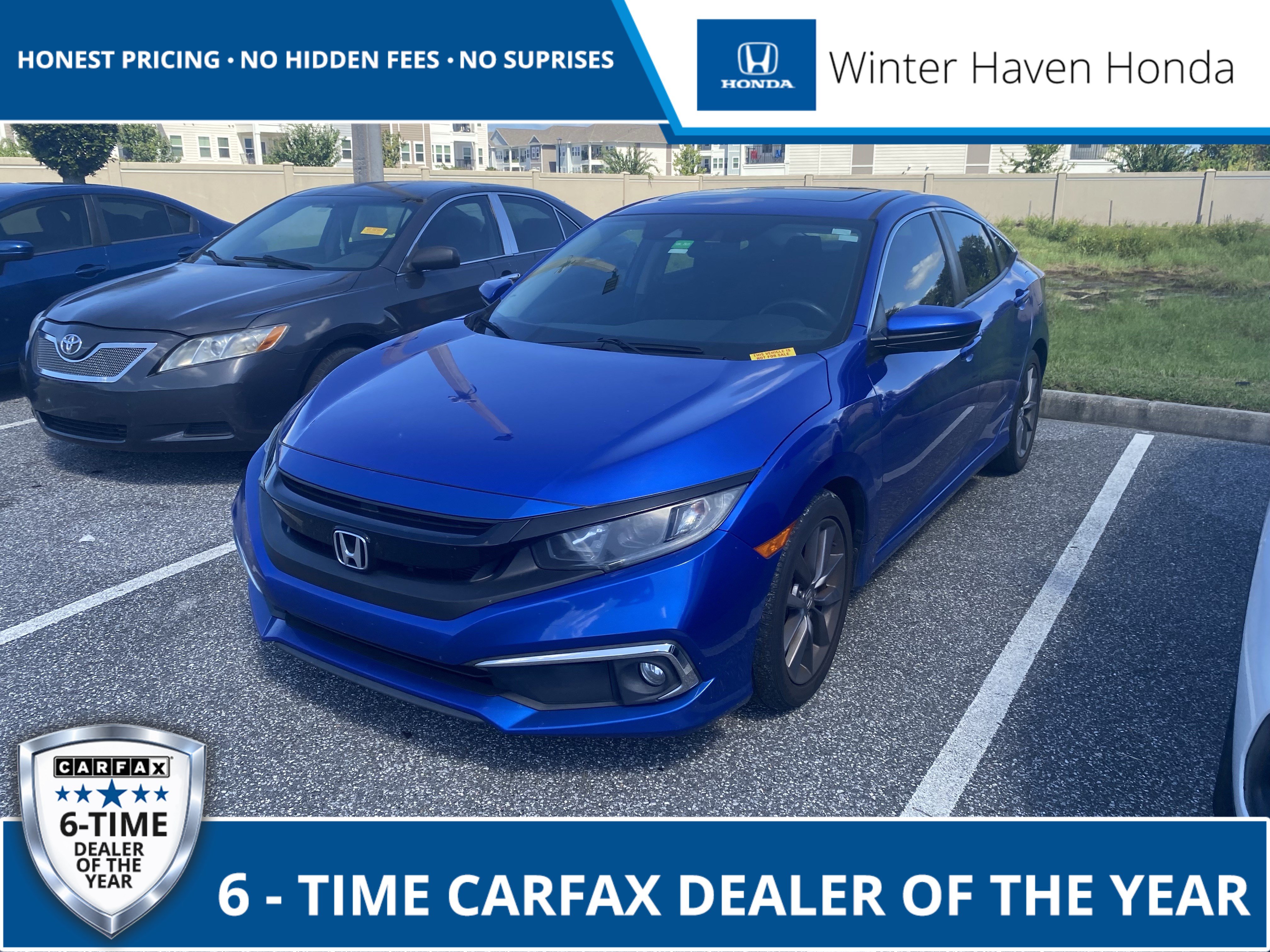 Used 2021 Honda Civic EX image 1