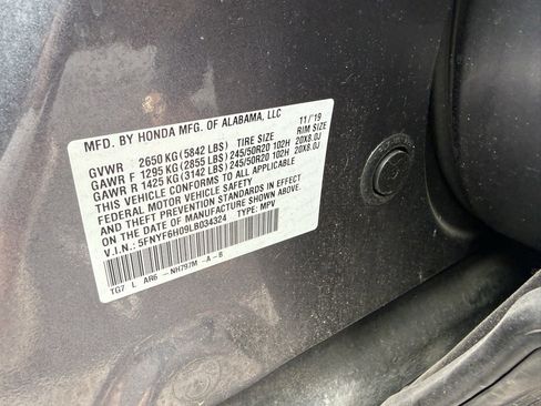 Certified 2020 Honda Pilot Elite image 11