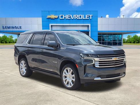 Used 2021 Chevrolet Tahoe High Country w/ Premium Package RWD image 1