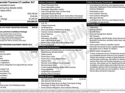 Used 2023 Chevrolet Traverse LT AWD/4WD image 6