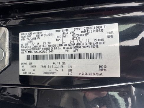 Used 2019 Lincoln MKC Select w/ Select Plus Package image 46