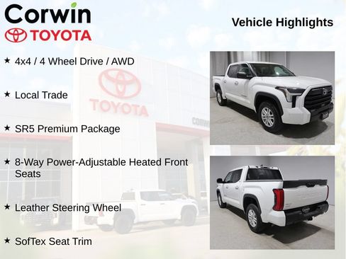 Used 2024 Toyota Tundra SR5 w/ SR5 Premium Package AWD/4WD image 11