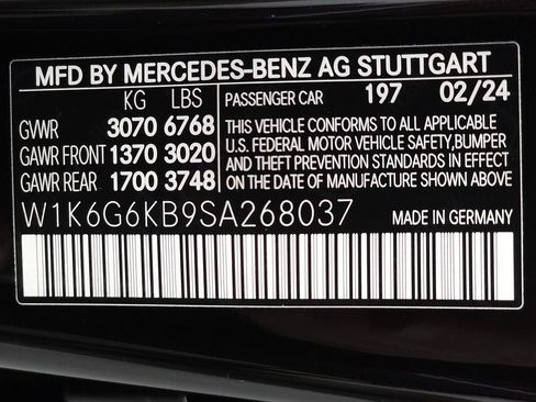 Certified 2025 Mercedes-Benz S 580e 4MATIC Sedan image 39