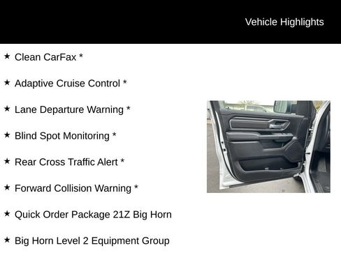 Used 2025 RAM 1500 Big Horn AWD/4WD image 11