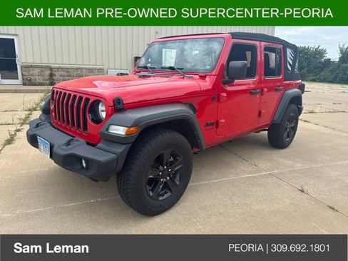 Used 2021 Jeep Wrangler Unlimited Sport AWD/4WD image 1