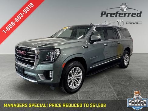 Certified 2023 GMC Yukon XL SLT w/ SLT Luxury Package AWD/4WD image 12