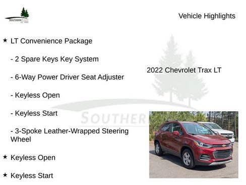 Used 2022 Chevrolet Trax LT w/ Driver Confidence Package image 23