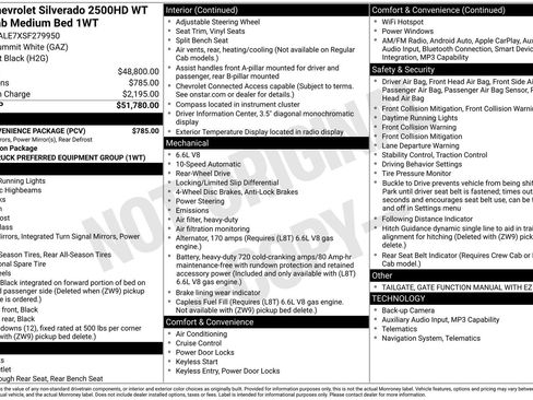 Used 2025 Chevrolet Silverado 2500 W/T w/ WT Convenience Package RWD image 14