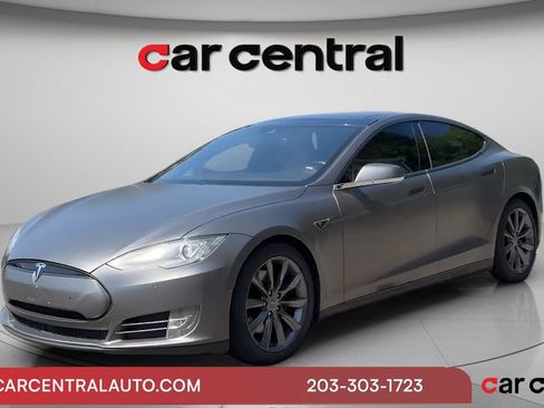 Used 2015 Tesla Model S 85D AWD/4WD image 1