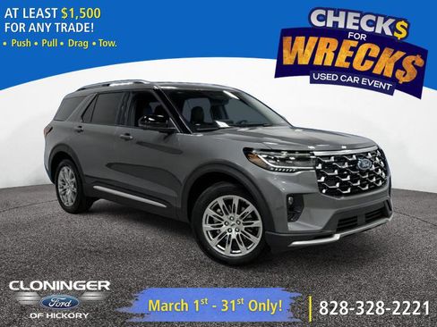 New 2026 Ford Explorer Platinum image 1