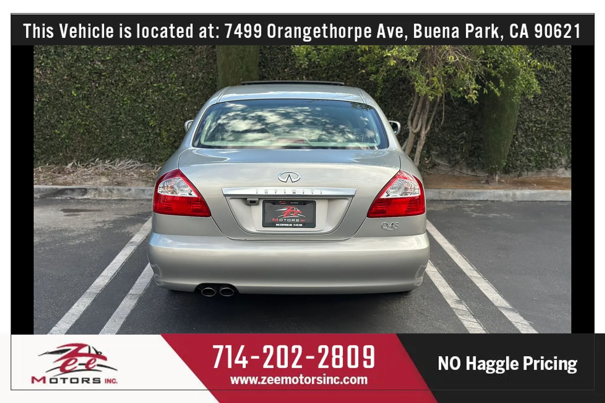 Used 2004 INFINITI Q45 Premium RWD image 8