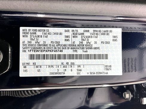 Certified 2023 Ford F150 XLT w/ Equipment Group 302A High image 36