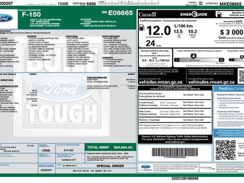 Used 2021 Ford F150 XLT w/ XTR Package image 3