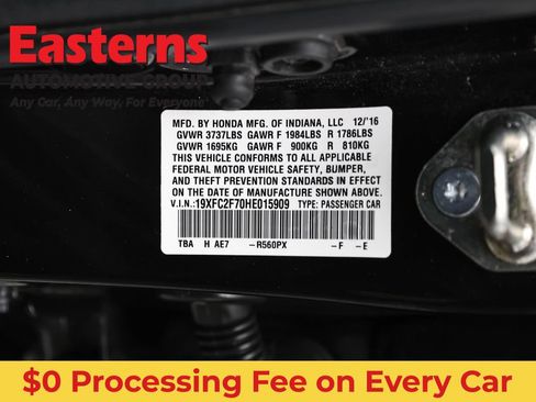 Used 2017 Honda Civic EX image 34