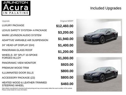 Used 2023 Lexus LS 500 AWD w/ Luxury Package image 4