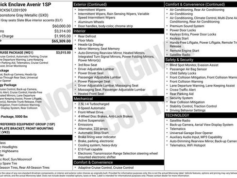 New 2026 Buick Enclave Avenir w/ Super Cruise Package FWD image 44