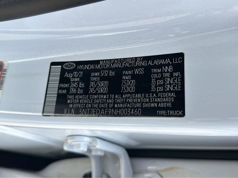 Used 2022 Hyundai Santa Cruz Limited AWD/4WD image 42