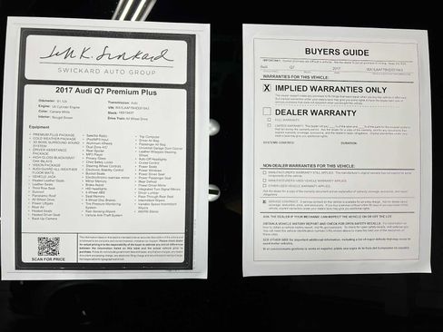 Used 2017 Audi Q7 3.0T Premium Plus w/ Premium Plus Package AWD/4WD image 44