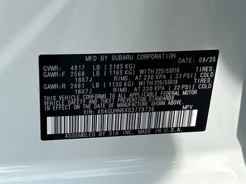 New 2025 Subaru Crosstrek 2.5i Limited image 16