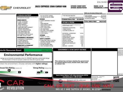 Used 2023 Chevrolet Express 2500 w/ Driver Convenience Package image 13